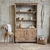 Buffet-bibliothèque ancien en bois brut – chêne & noyer – maison de famille20251025_133551