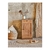 Petit meuble d’appoint ancien en noyer massif20251213_151349