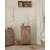 Petit meuble d’appoint ancien en bois patiné – tiroir et étagères20260408_114359
