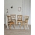 Ensemble de 4 Chaises de Bistrot Vintage – Bois Clair Restauré20260504_111649