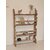 Étagère vaisselier ancienne en bois brut Art Populaire20260804_150524