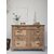 Commode Louis-Philippe ancienne en bois brut et marbre blanc20260814_163311