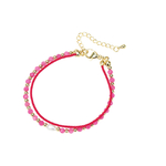 Bracelet plaqué or rose C110