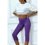 legging-court-tout-doux-violet 2