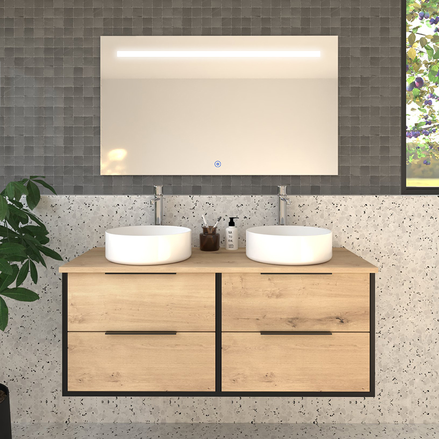 ALBA-120-ARES-4-TIROIRS-ROBLE-COLLE-MIROIR-STAM