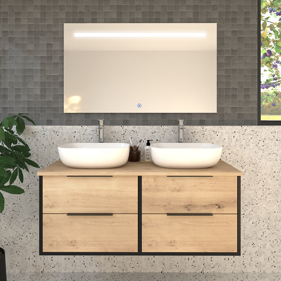 ALBA-120-ZEUS-4-TIROIRS-ROBLE-COLLE-MIROIR-STAM
