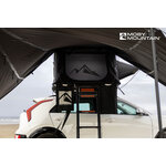 Awning inside thunderBlack I Horizontal I Moby Mountain roof top tents