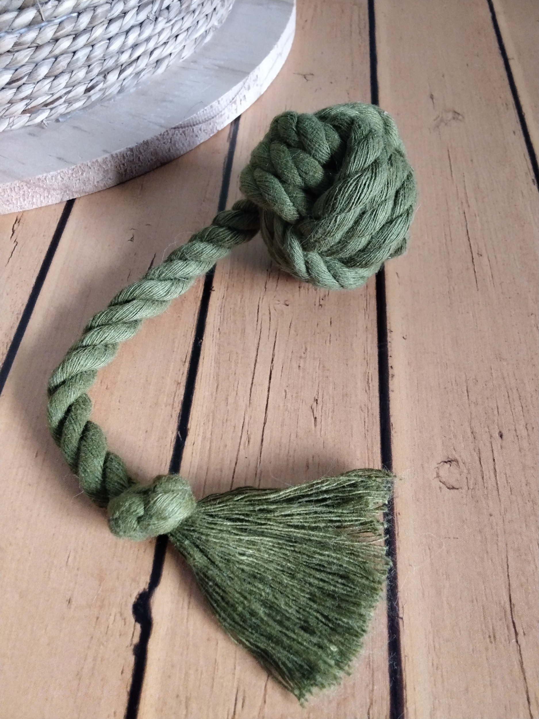 Balle comète verte