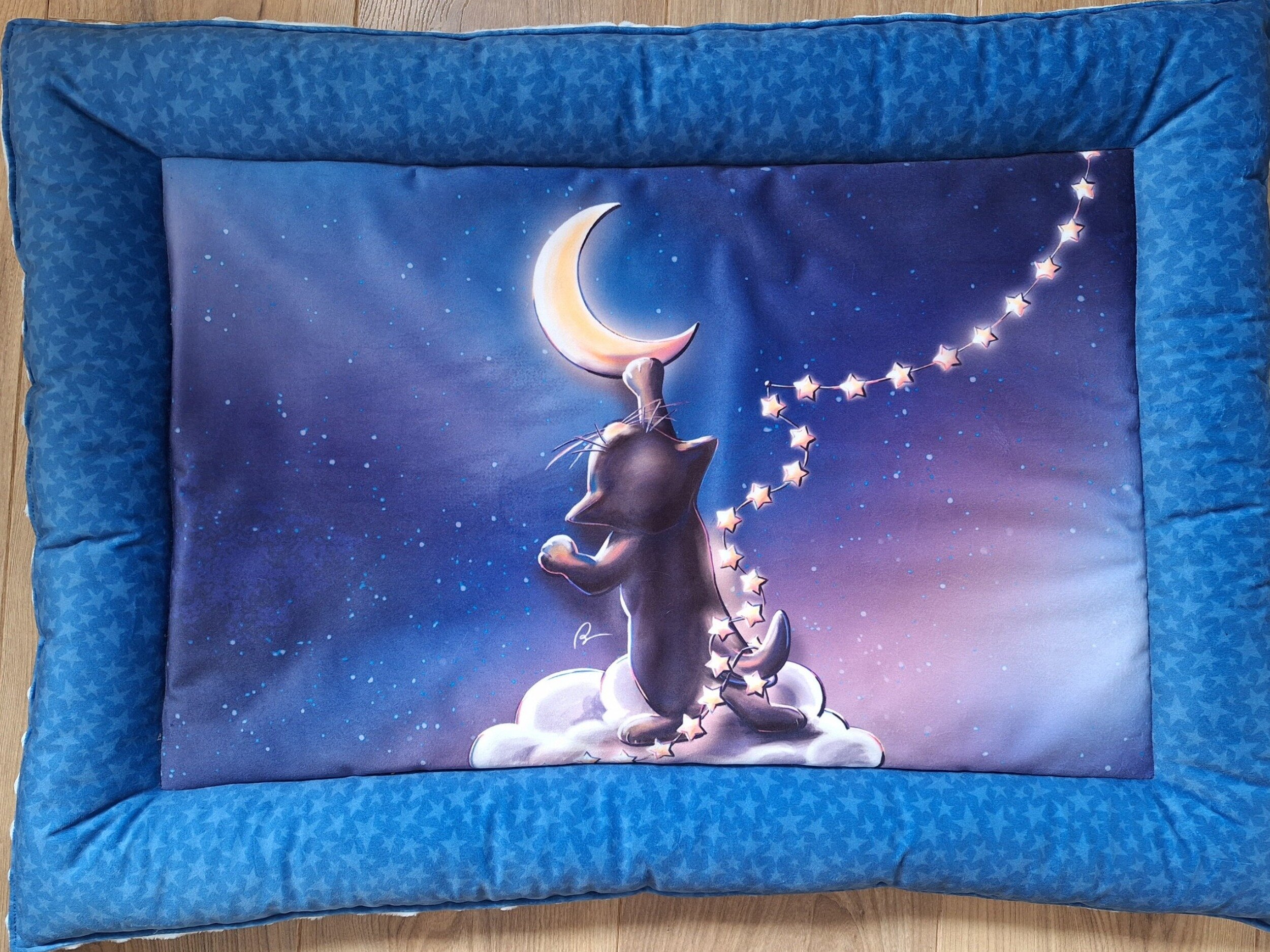 Lit plat chat lune