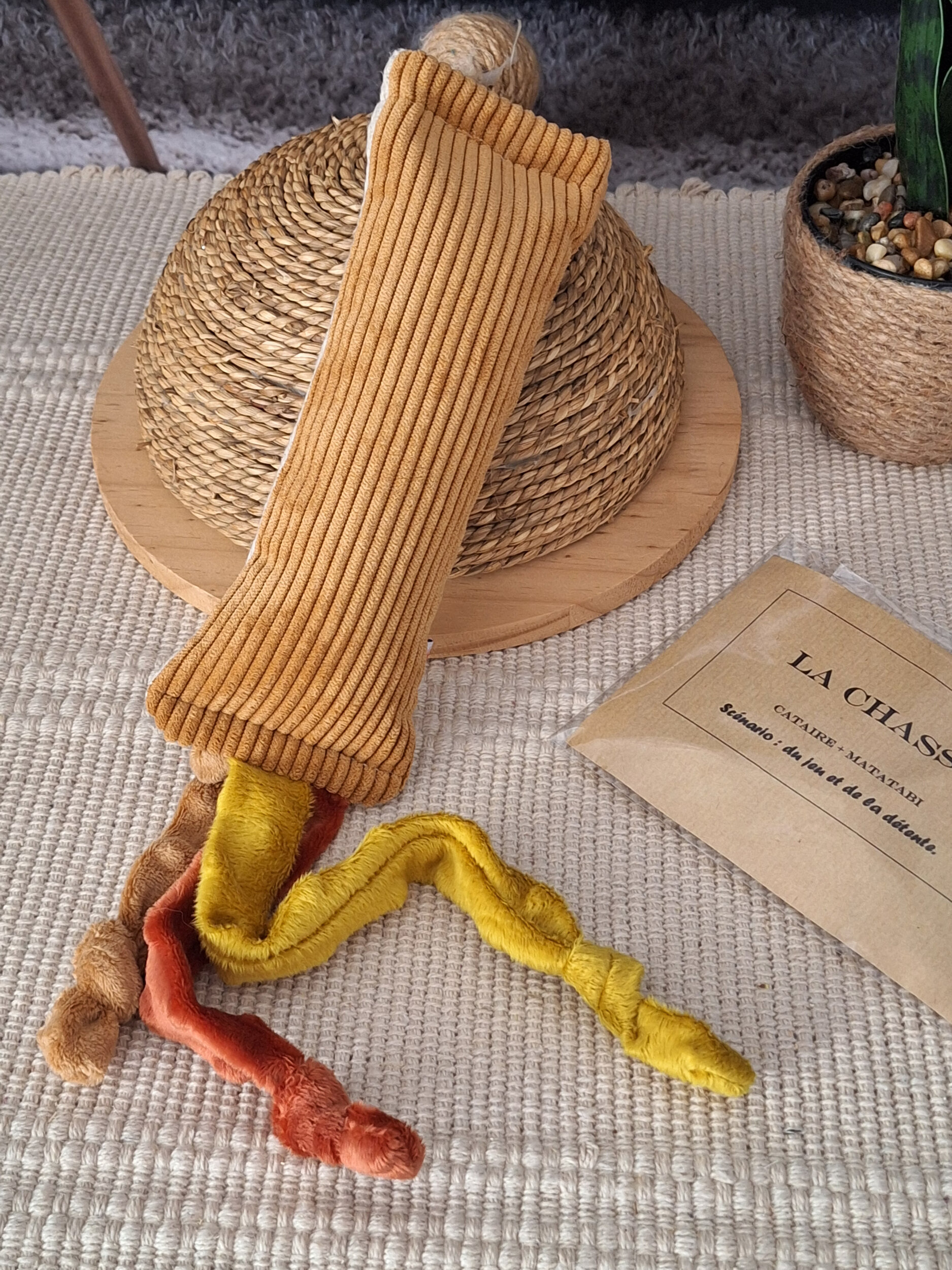 Gavroche jouet artisanal pour chat