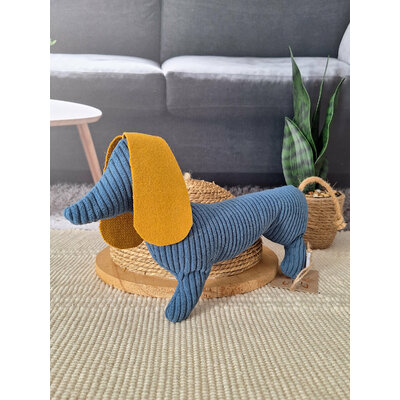 Diego jouet pour chat bleu jean