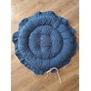panier pour chat bleu roy ouvert