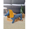 Diego jouet pour chat bleu jean