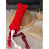 Gavroche velours rouge et plantes