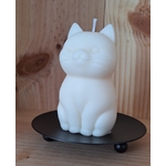 Bougie chat zen