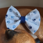 Noeud pattes de chat bleu