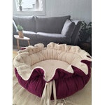 panier pour chat aubergine 2
