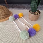 Jouet artisanal en fausse fourrure couleur 02