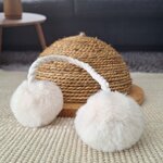 Couleur crème jouet Awalé pour chats