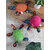 Jouets tortues pour chat faits main en France, disponibles en différents coloris.