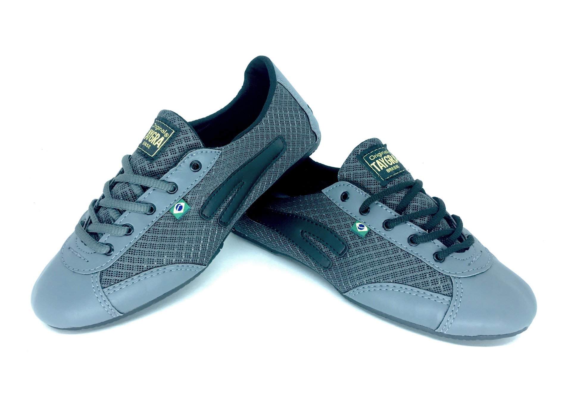 Chaussures TAYGRA slim graphite et noir