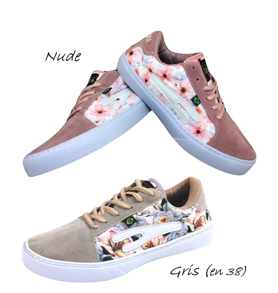 Floral nude et floral gris