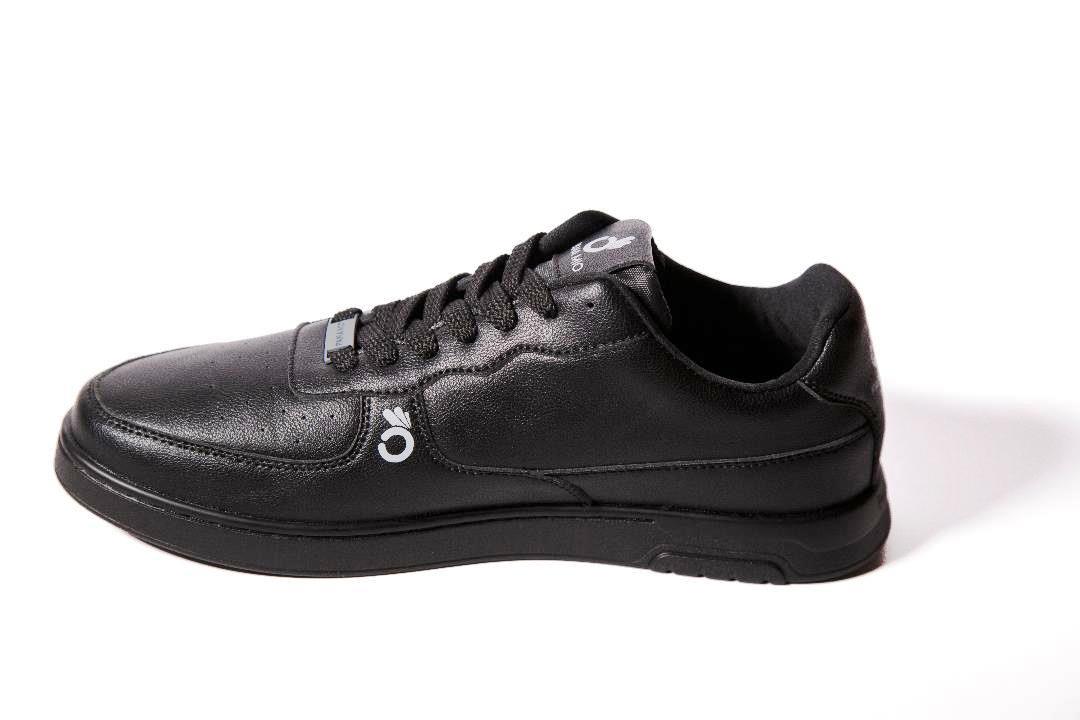 baskets de danse PANAMIO tout noir vue profil