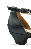Chaussures de danse femme GEORGIA vue du talon 3cm
