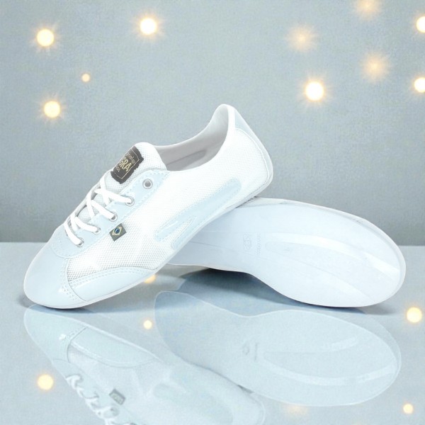 Baskets de danse TAYGRA dança blanc (semelle lisse)