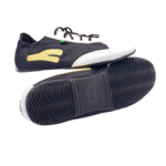 Slim noires blanches et or souples légères flexibles et confortables Vue profil et semelle