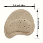 Demi-semelles intérieures coussinets ultra confort avec dimensions