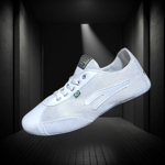 Baskets de danse TAYGRA Slim tout blanc profil