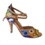 Chaussures de danse femme YUMNA tissu wax plusieurs couleurs Talon pailleté 9,5cm