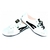 Chaussures TAYGRA slim blanc et noir