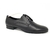 Chaussures de danse homme DERBY tout cuir noir très souple. Talon 2cm