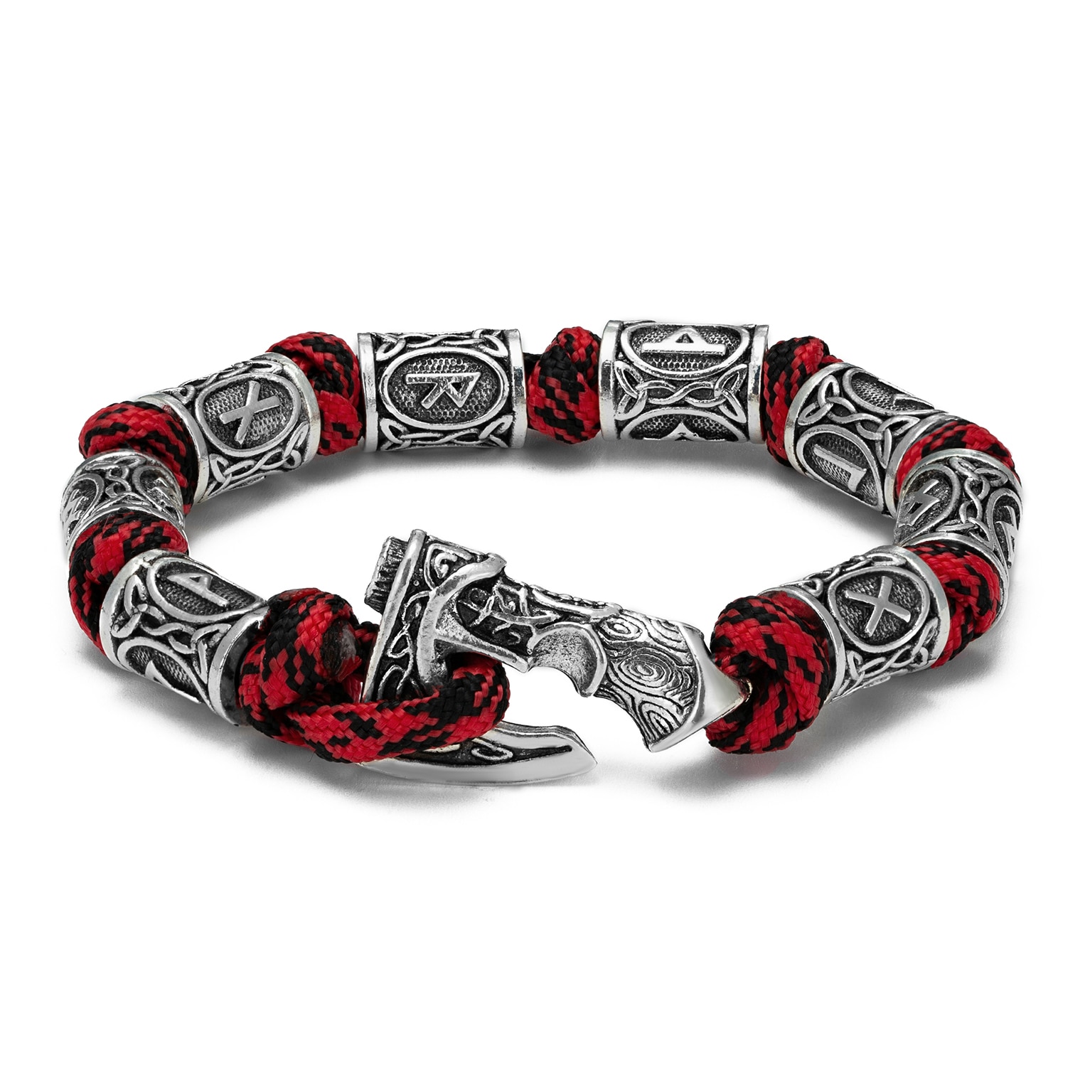 Bracelets-enroul-s-de-haches-de-Vikings-nordiques-pour-hommes-amulettes-faites-la-main-motifs-de