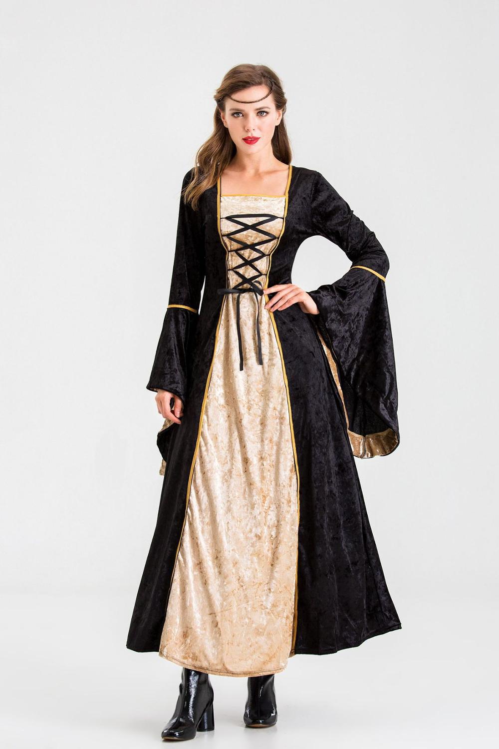 Robe-de-princesse-pour-femmes-robe-de-palais-r-tro-robe-de-reine-v-tements-de