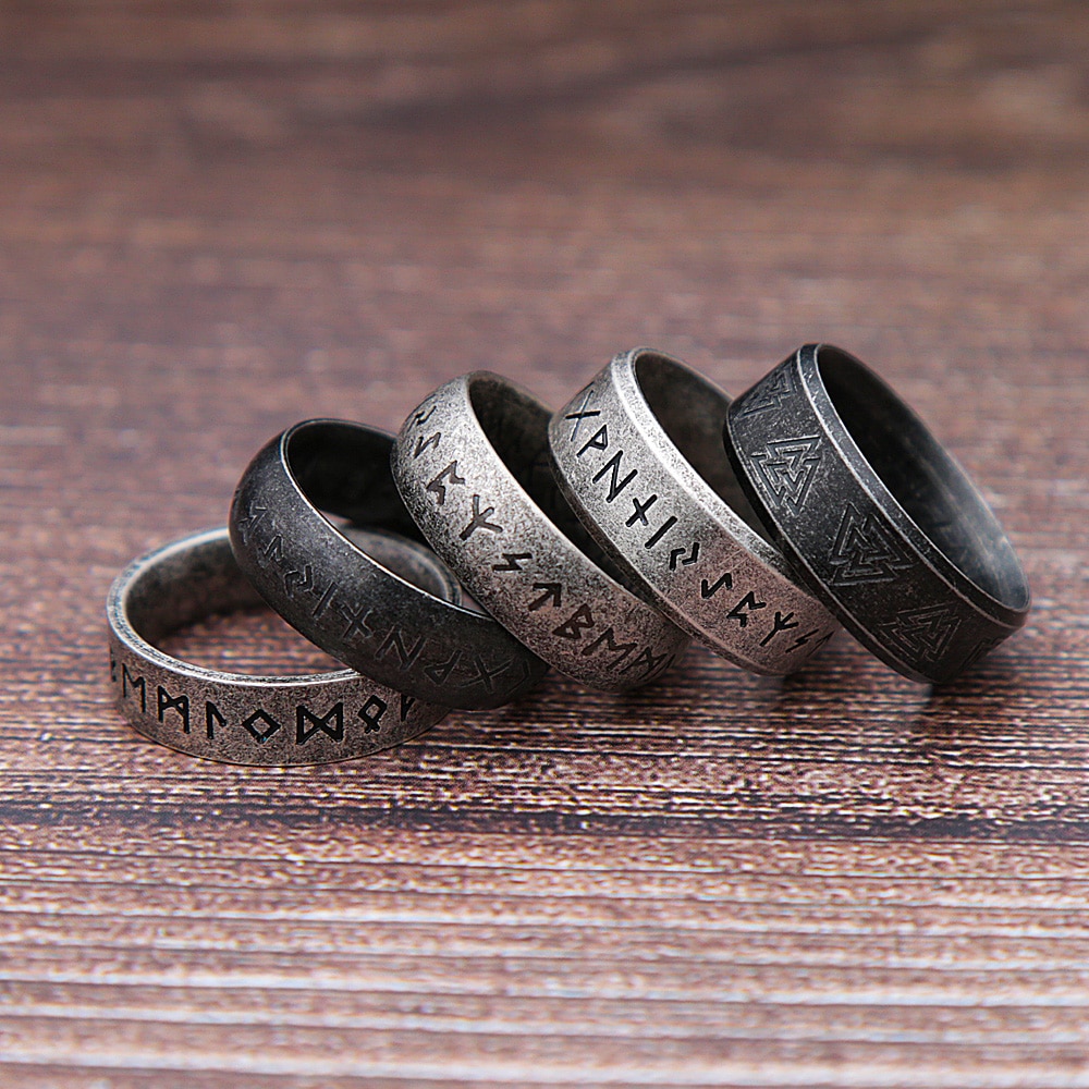 Bague runes online viking