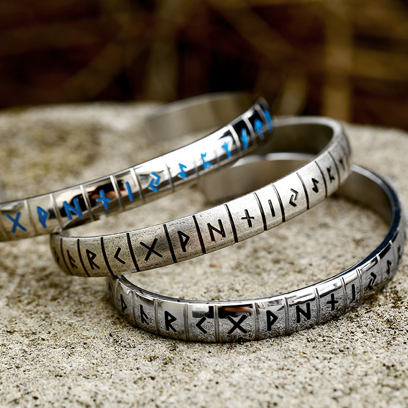 Beier-SION-L-bracelet-en-acier-inoxydable-pour-hommes-Viking-tambours-garde-Symdocks-haute-qualit-bijoux