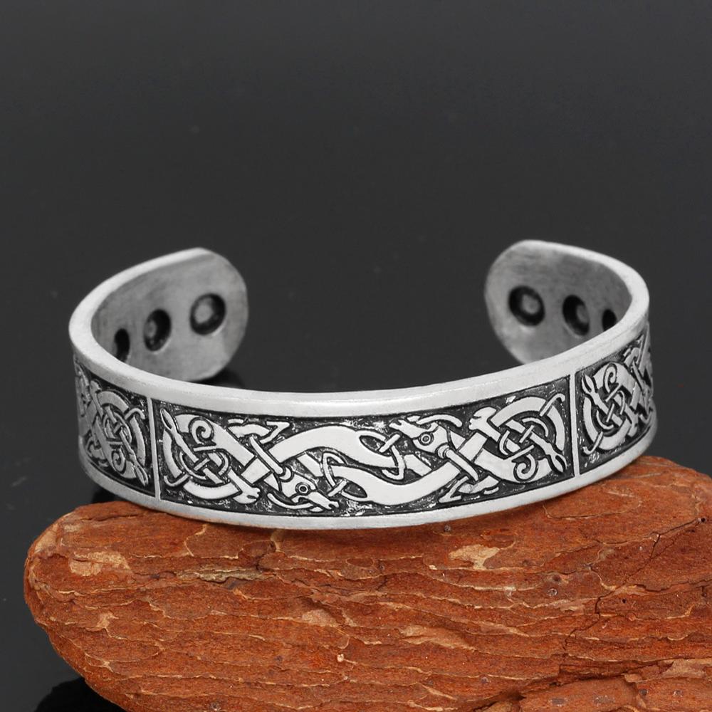 Bracelets-Vikings-en-Bronze-Antique-pour-hommes-et-femmes-en-alliage-de-Zinc-unisexe-cadeaux