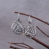 Vibasin-Ouroboros-Boucles-d-Oreilles-Dragon-Dstresspour-Homme-Odin-Valknut-Symdings-Acier-Inoxydable-Vintage-Nordic-Punk