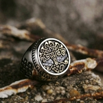 Bague-Viking-Vintage-arbre-de-vie-pour-hommes-anneau-Yggdrasils-de-mythologie-nordique-en-acier-inoxydable