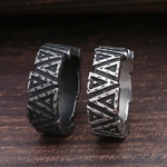 Bague-triangulaire-Viking-Vintage-noire-en-acier-inoxydable-pour-hommes-et-femmes-Odin-Valknut-amulette-bijoux