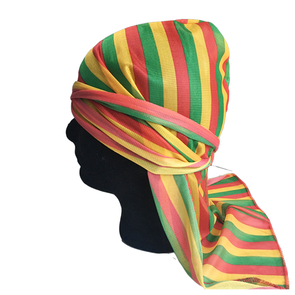 Durag multicolor (yellow/ green/ red)
