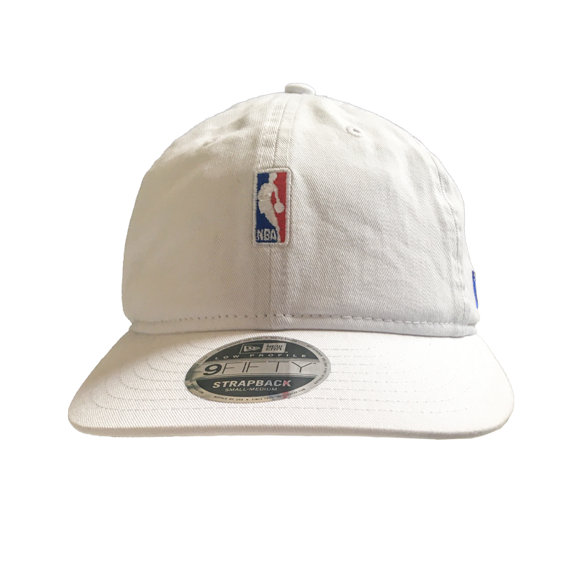 White New Era 9Fifty with NBA Logo
