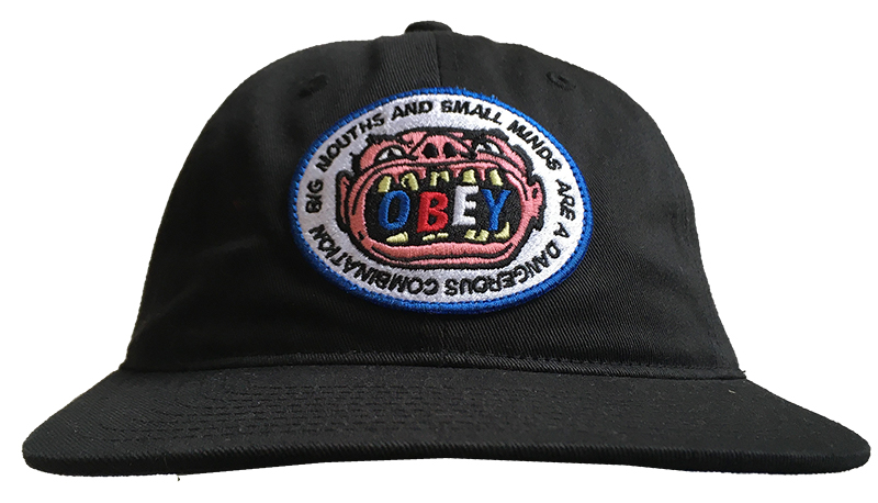 Obey Big Mouth 6 Panel snapback classique