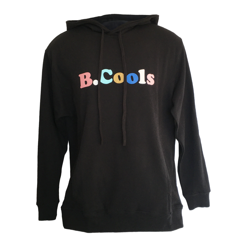 B Cools Retro black hoodie