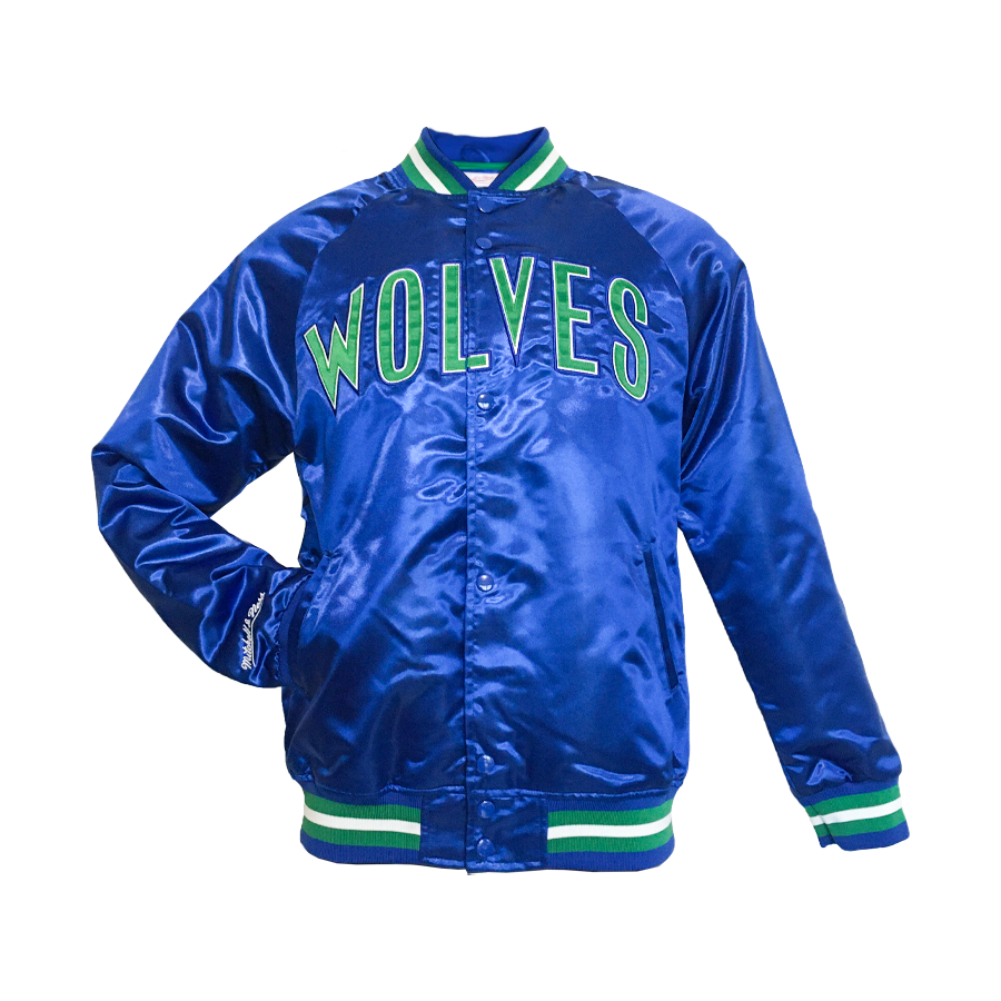 Mitchell & Ness Lightweight bomber jacket (Minnesota Wolves)