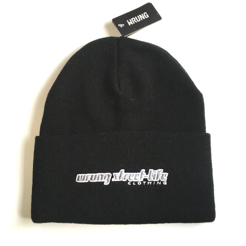 Black Beanie by Wrung Street Life