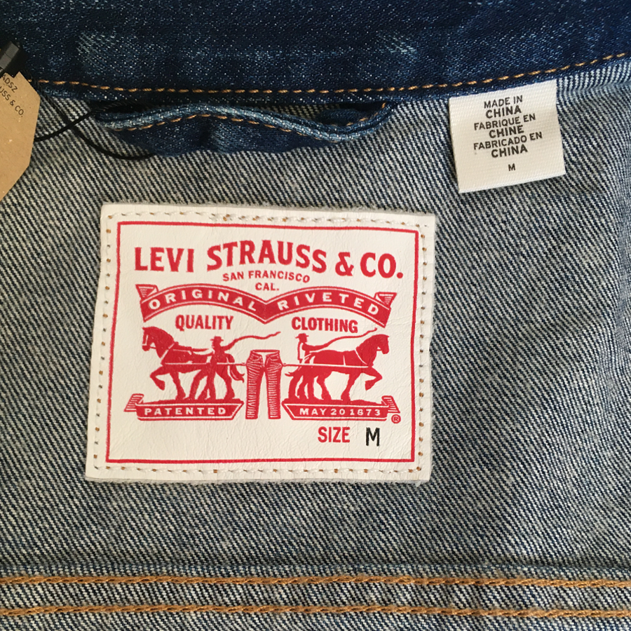 Levi's blue jean jacket San Francisco Giants - Levi's Jeans jacket -  /en